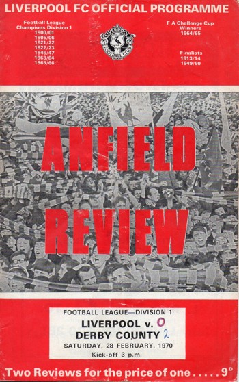 Match programme